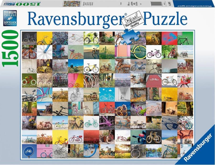 Ravensburger puzzel 99 Fietsen en Meer…. Legpuzzel 150 stukjes