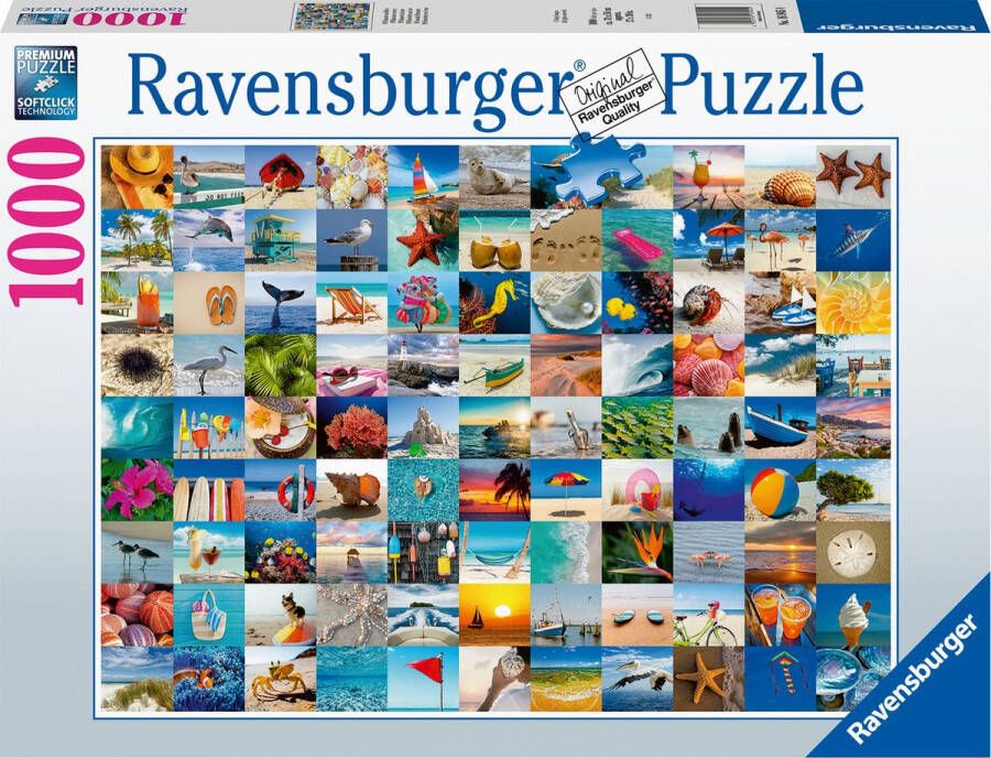Ravensburger puzzel 99 Momenten aan Zee Legpuzzel 1000 stukjes