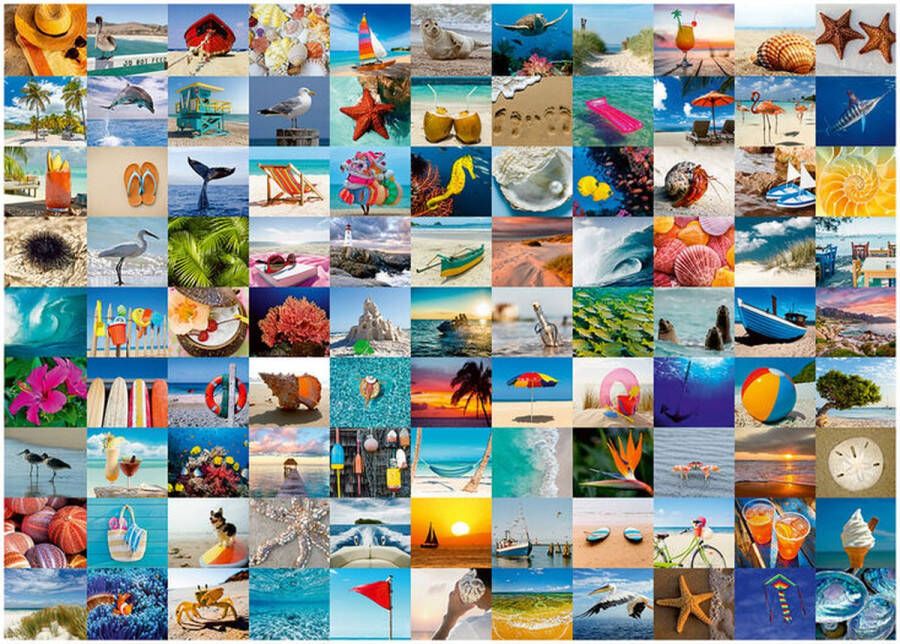 Ravensburger puzzel 99 Momenten aan zee Legpuzzel 1000 stukjes