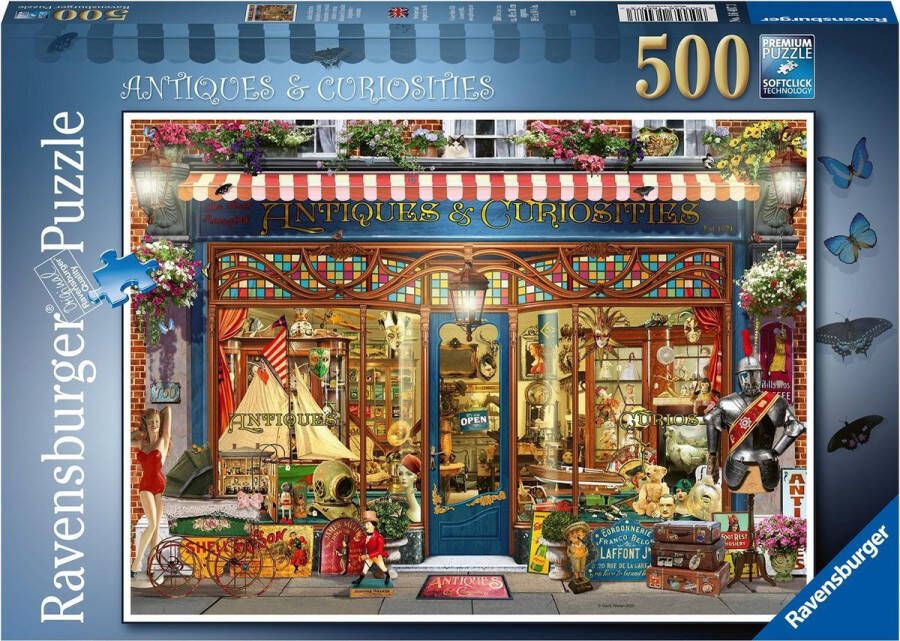 Ravensburger puzzel Antiek en curiosa legpuzzel 500 stukjes