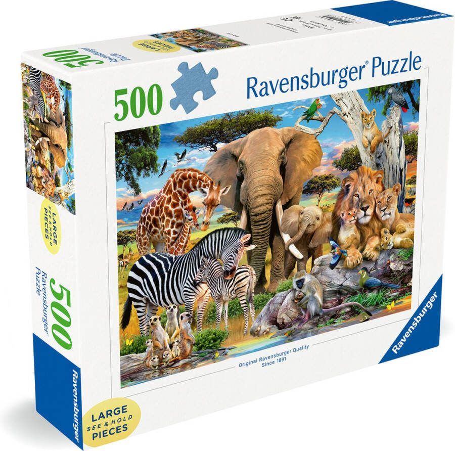 Ravensburger puzzel Baby Love Legpuzzel 500 Large Format stukjes