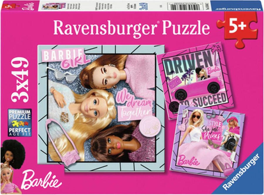 Ravensburger Puzzel Barbie: Inspire the World! Legpuzzel 49 stukjes