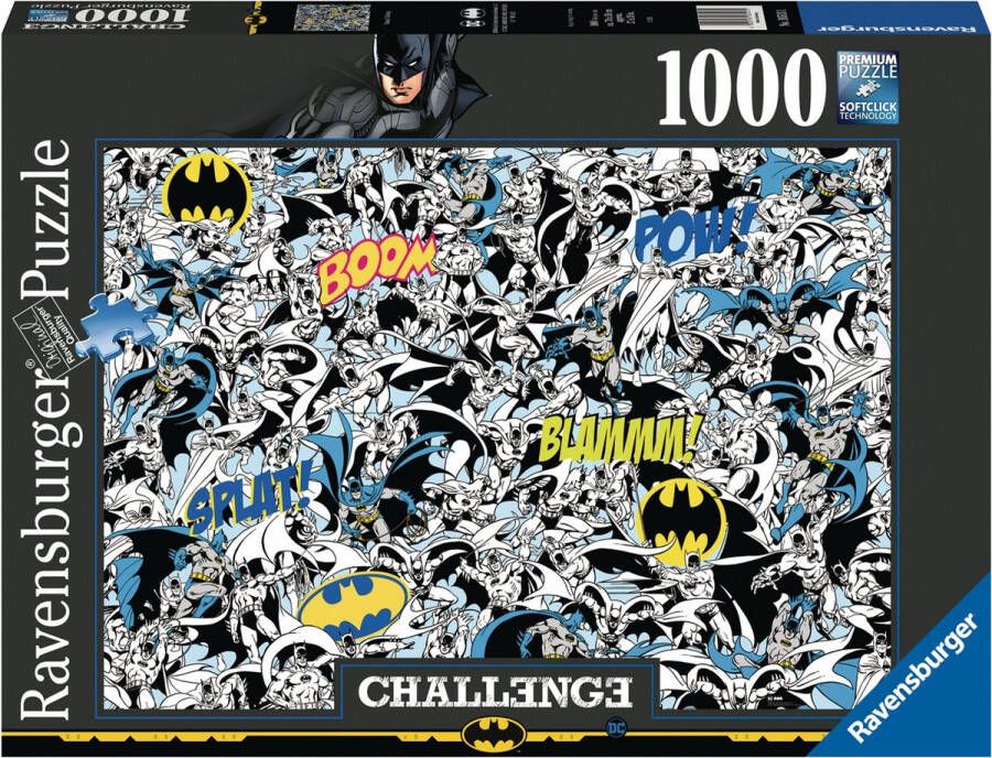 Ravensburger puzzel Batman Challenge Legpuzzel 1000 stukjes