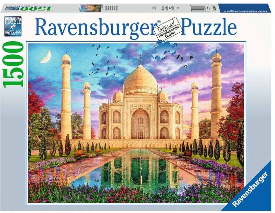 Ravensburger puzzel Betoverende Taj Mahal Legpuzzel 1500 stukjes