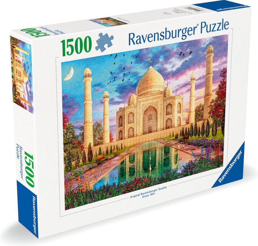 Ravensburger puzzel Betoverende Taj Mahal Legpuzzel 1500 stukjes