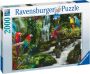 Ravensburger puzzel Bonte papegaaien in de jungle legpuzzel 2000 stukjes - Thumbnail 1