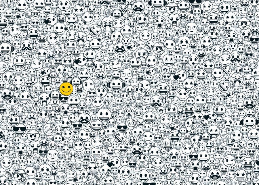 Ravensburger puzzel Challenge Emoji Legpuzzel 1000 stukjes