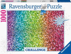 Ravensburger Puzzel Challenge Glitter Legpuzzel 1000 stukjes