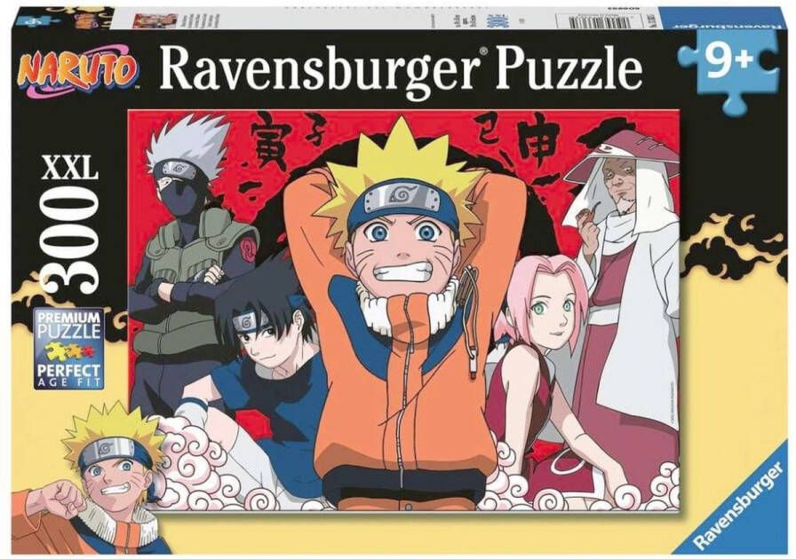 Ravensburger puzzel De avonturen van Naruto Legpuzzel 300 XXL stukjes