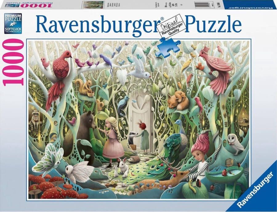 Ravensburger puzzel De geheime tuin Legpuzzel 1000 stukjes