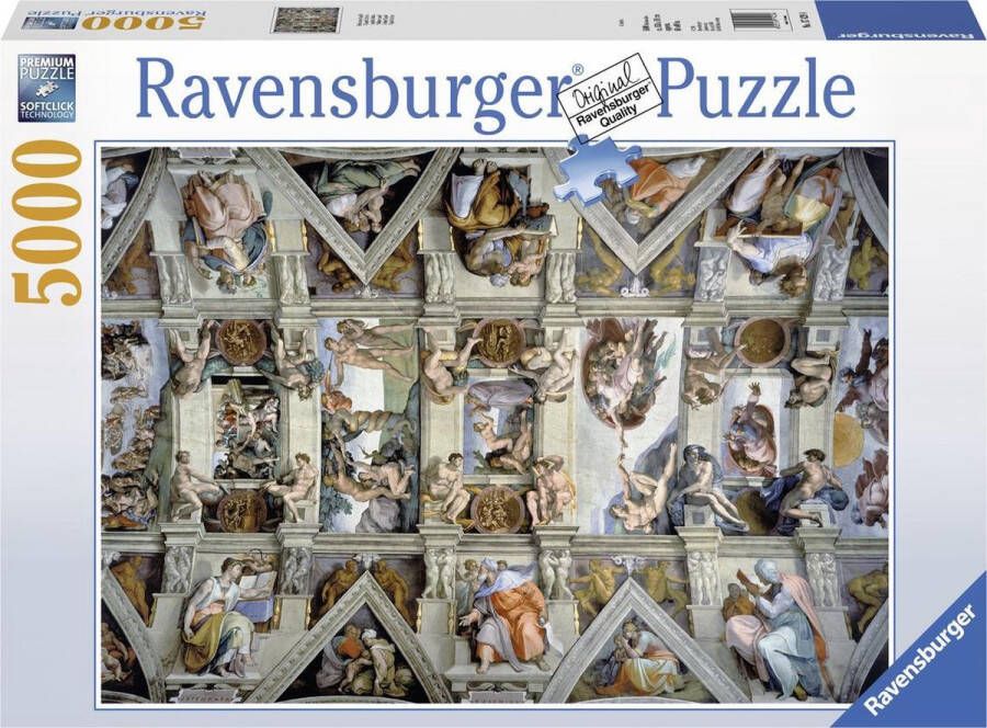 Ravensburger puzzel De Sixtijnse Kapel Legpuzzel 5000 stukjes