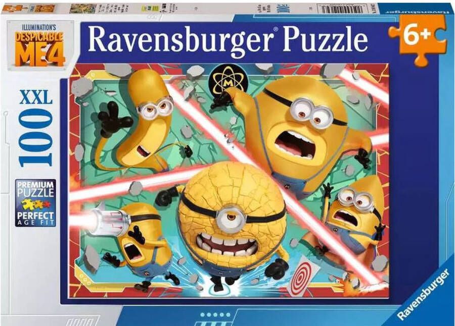 Ravensburger puzzel Despicable Me 4 Legpuzzel 100 XXL stukjes