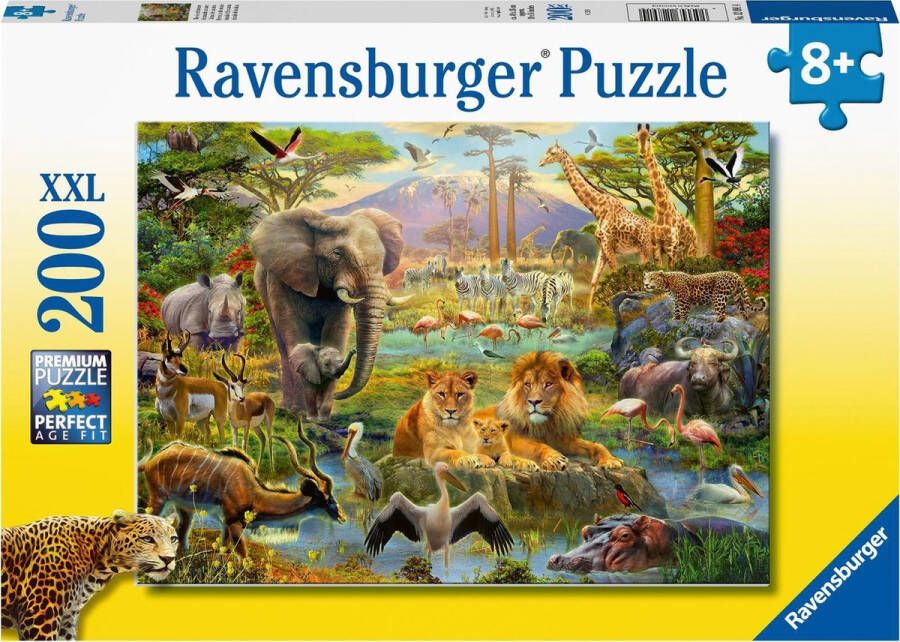 Ravensburger puzzel Dieren van de savanne legpuzzel 200 stukjes