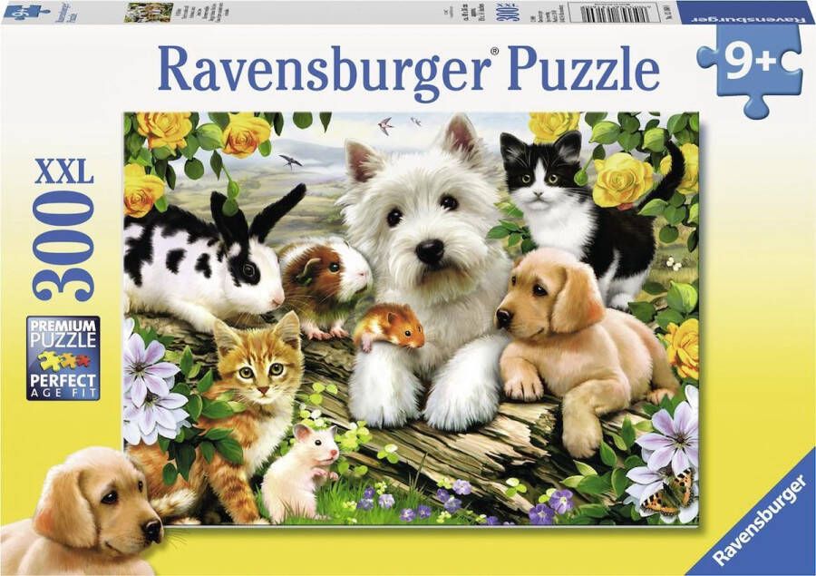 Ravensburger puzzel Dierenvriendjes Legpuzzel 300XXL stukjes