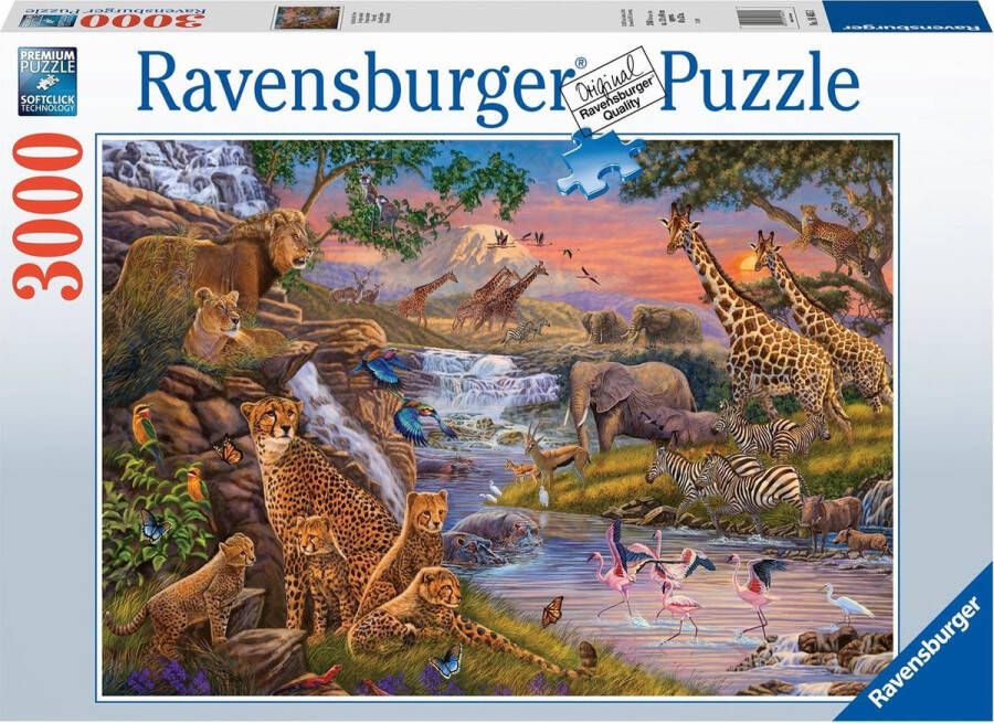 Ravensburger puzzel Dierenwereld Legpuzzel 3000 stukjes