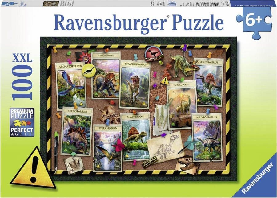 Ravensburger Dinosaur Collection Legpuzzel 100 stuk(s) Dinosauriërs