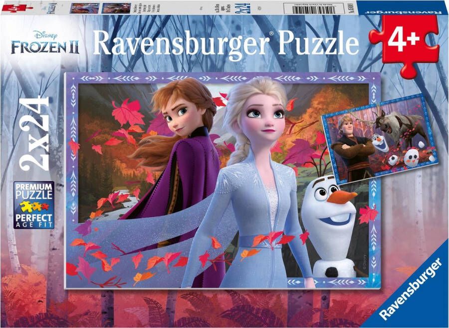 Ravensburger puzzel Disney Frozen 2 2x24 stukjes kinderpuzzel