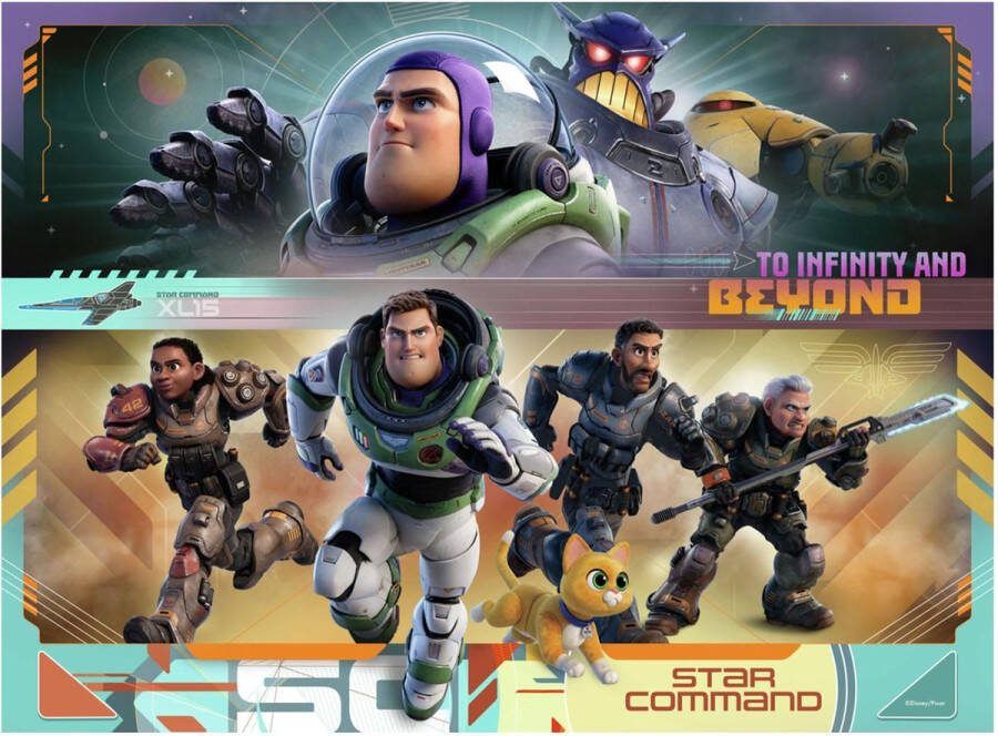 Ravensburger puzzel Disney Lightyear Legpuzzel 100 XXL stukjes