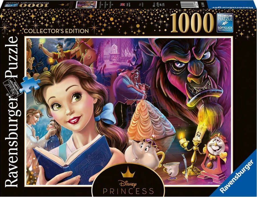 Ravensburger puzzel Disney Princess Belle Legpuzzel 1000 stukjes
