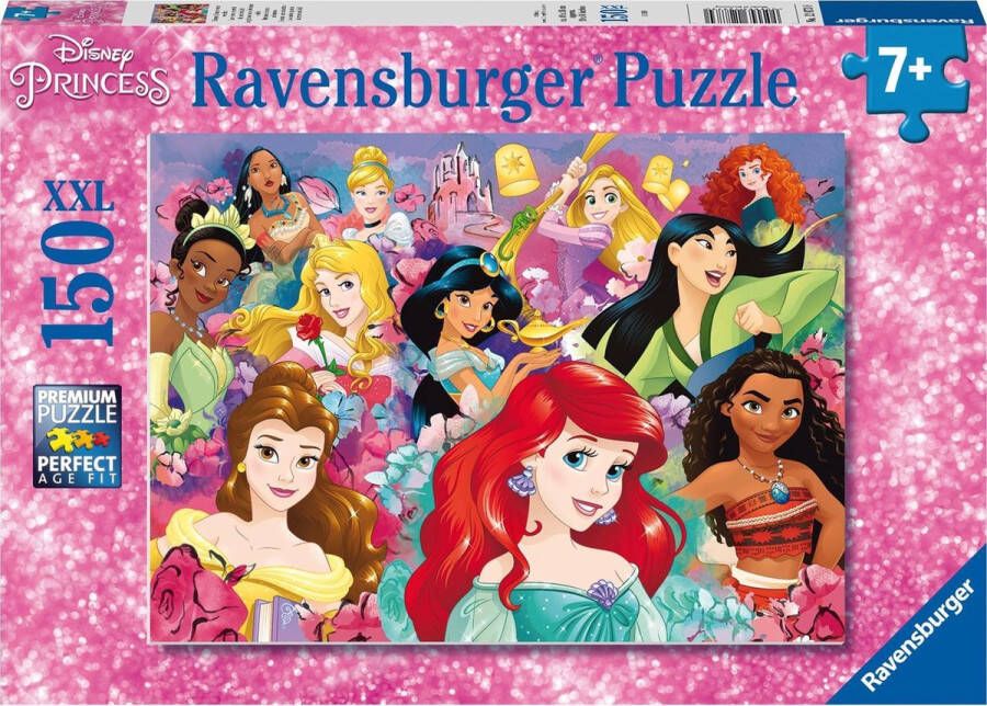 Ravensburger XXL puzzel van 150 stukjes Dromen kunnen uitkomen Disney Prinsessen