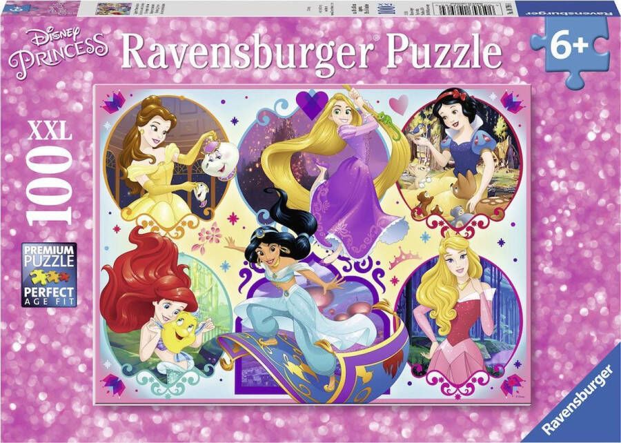 Ravensburger puzzel Disney Princess Wees sterk wees jezelf Legpuzzel 100 stukjes