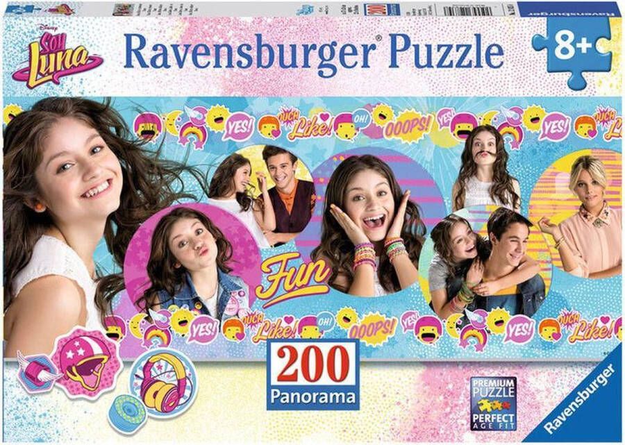 Ravensburger puzzel Disney Soy Luna Panorama Legpuzzel 200XXL stukjes