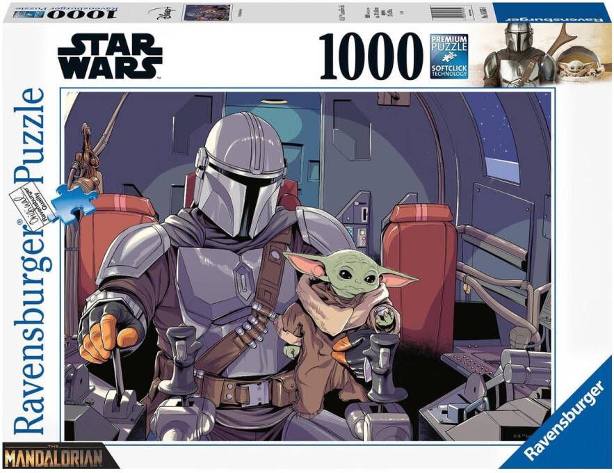 Ravensburger puzzel Disney Star Wars The Mandalorian Legpuzzel 1000 stukjes