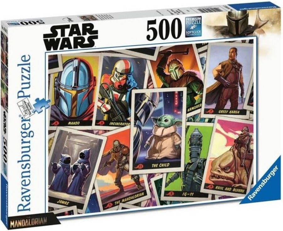 Ravensburger puzzel Disney Star Wars The Mandalorian The Child Baby Yoda Legpuzzel 500 stukjes