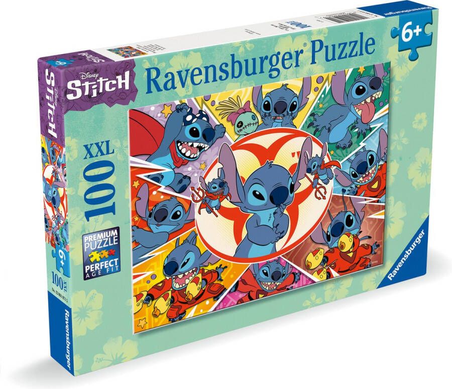 Ravensburger puzzel Disney Stitch Legpuzzel 100 XXL stukjes