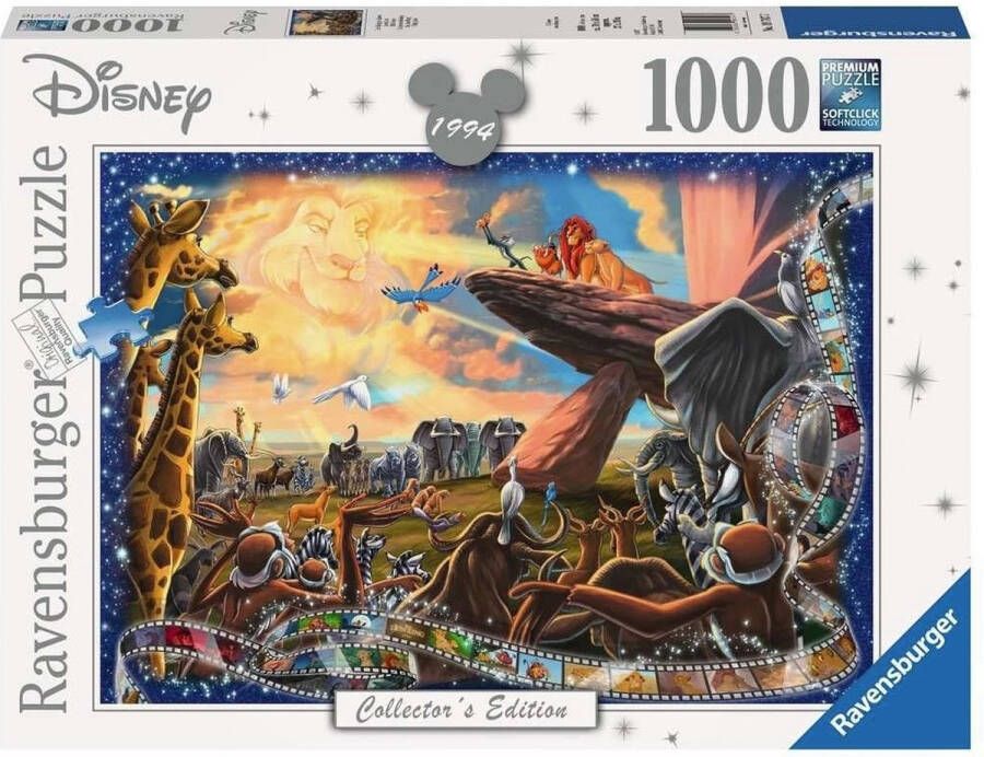 Ravensburger puzzel Disney The Lion King Legpuzzel 1000 stukjes