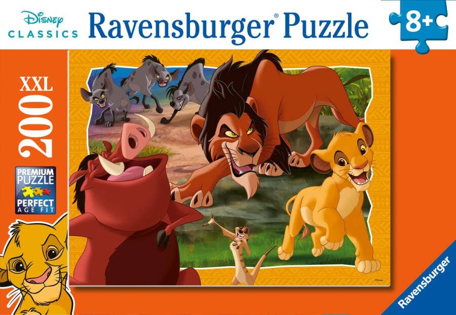 Ravensburger puzzel Disney The Lion King legpuzzel 200 stukjes