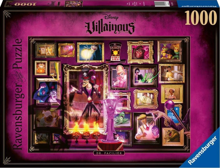 Ravensburger puzzel Disney Villainous: Dr. Facilier Legpuzzel 1000 stukjes