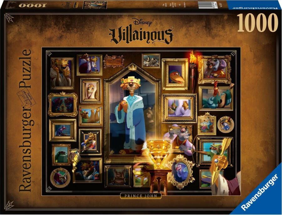 Ravensburger puzzel Disney Villainous: King John Legpuzzel 1000 stukjes