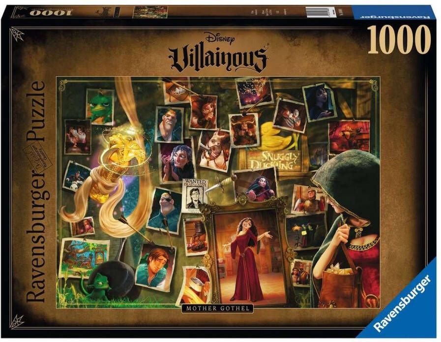 Ravensburger puzzel Disney Villainous: Mother Gothel Legpuzzel 1000 stukjes