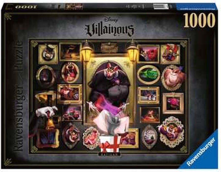Ravensburger puzzel Disney Villainous: Ratigan Legpuzzel 1000 stukjes
