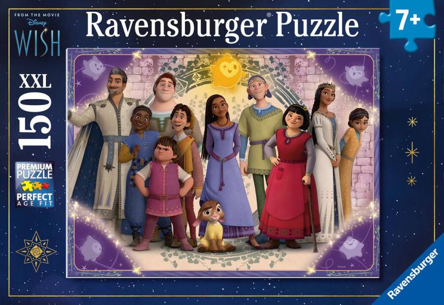 Ravensburger puzzel 150 stukjes disney wish wensen komen uit