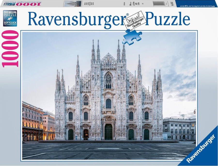 Ravensburger puzzel Dom van Milaan Legpuzzel 1000 stukjes