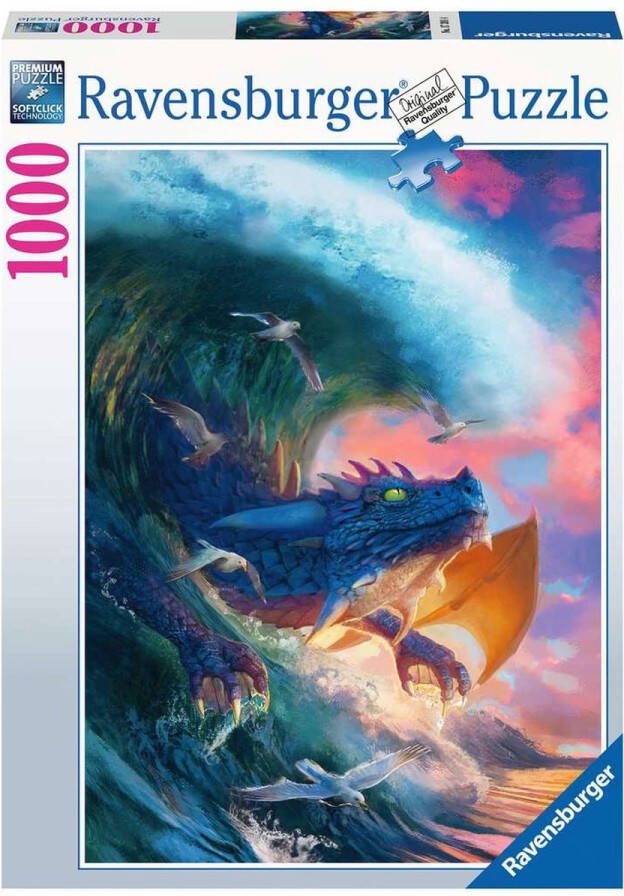 Ravensburger puzzel Draken race Legpuzzel 1000 stukjes