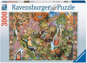 Ravensburger puzzel Eeuwige Tuin van de Zon Legpuzzel 3000 stukjes