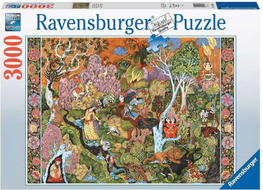 Ravensburger puzzel Eeuwige tuin van de zon Legpuzzel 3000 stukjes