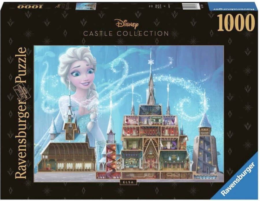 Ravensburger Disney Ravensburger puzzel Elsa Disney Kasteel 8 1000 stukjes