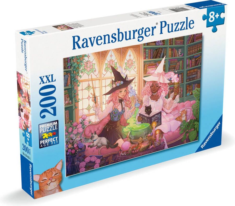 Ravensburger puzzel Enchanting Library legpuzzel 200 stukjes