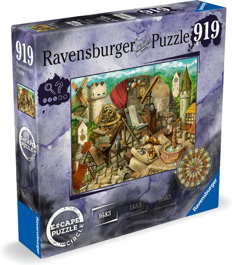 Ravensburger puzzel Escape the Circle Anno 1683 Legpuzzel 919 stukjes