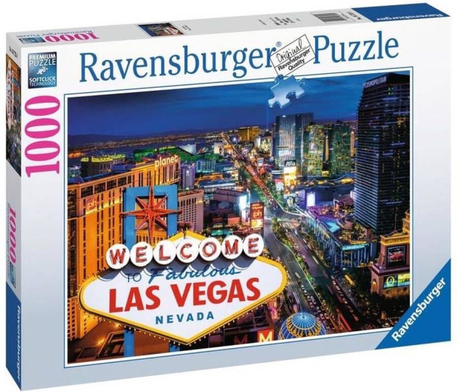 Ravensburger puzzel Fabulous Las Vegas Legpuzzel 1000 stukjes