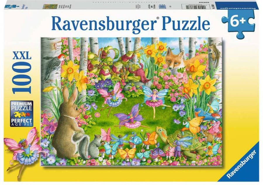 Ravensburger Puzzel Feetjes ballet Legpuzzel 100 XXL stukjes