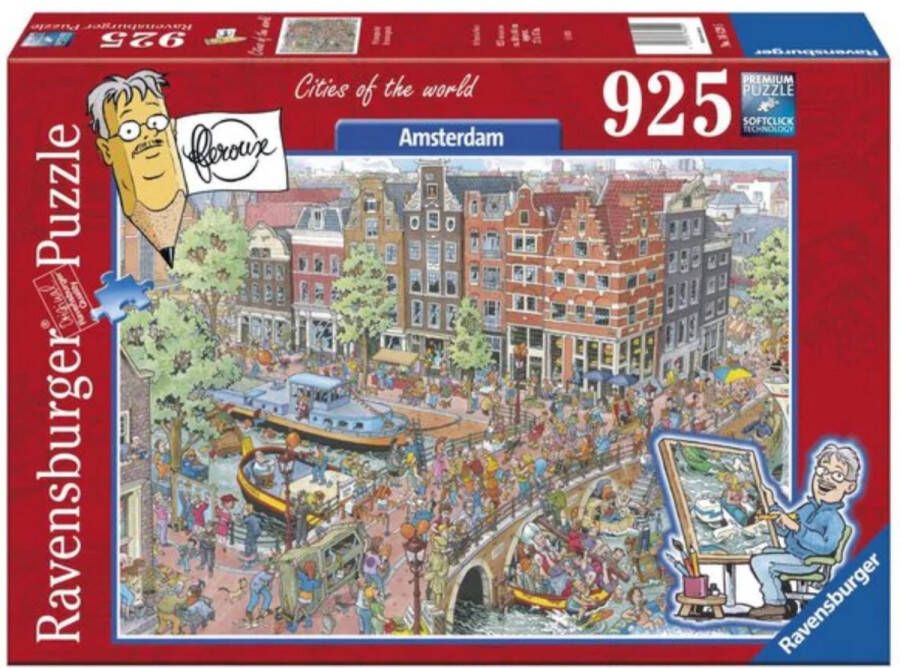 Ravensburger puzzel Fleroux Amsterdam Legpuzzel 925 stukjes