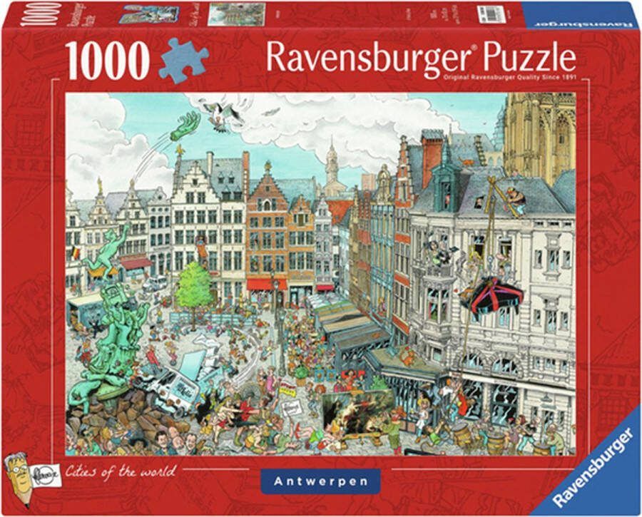 Ravensburger puzzel Fleroux Antwerpen Legpuzzel 1000 stukjes