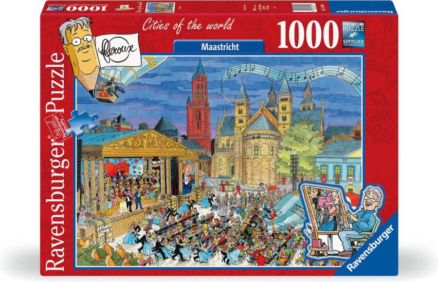 Ravensburger puzzel Fleroux Maastricht Legpuzzel 1000 stukjes