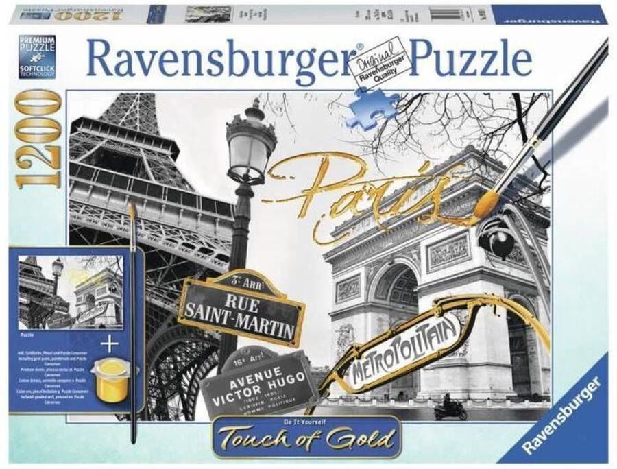 Ravensburger puzzel Golden Paris Legpuzzel 1200 stukjes