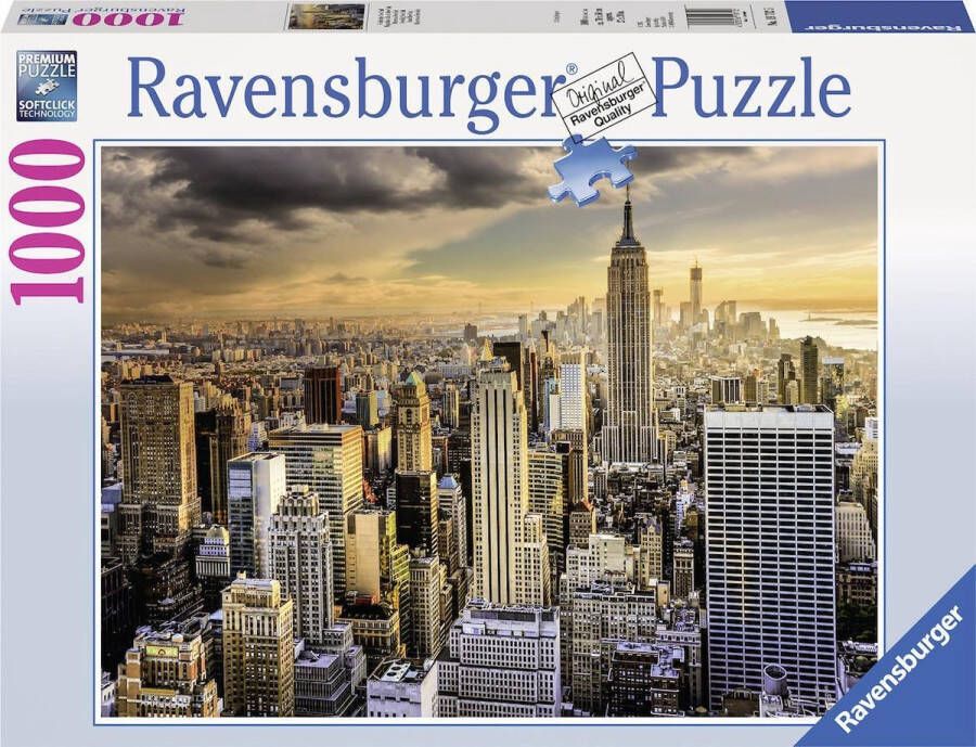 Ravensburger puzzel Grand New York Legpuzzel 1000 stukjes